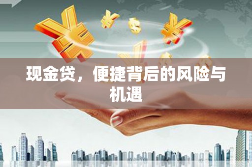 长城现金贷，便捷背后的风险与机遇