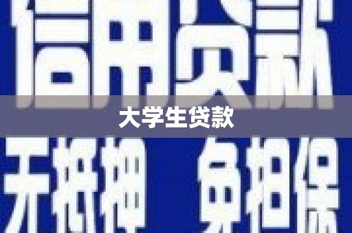长城大学生贷款