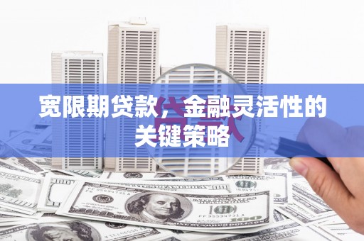 长城宽限期贷款，金融灵活性的关键策略