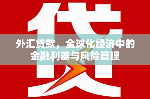 长城外汇贷款，全球化经济中的金融利器与风险管理