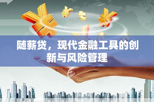 长城随薪贷，现代金融工具的创新与风险管理