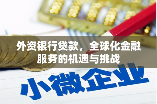 长城外资银行贷款，全球化金融服务的机遇与挑战