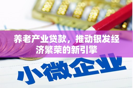长城养老产业贷款，推动银发经济繁荣的新引擎