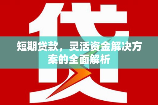 长城短期贷款，灵活资金解决方案的全面解析
