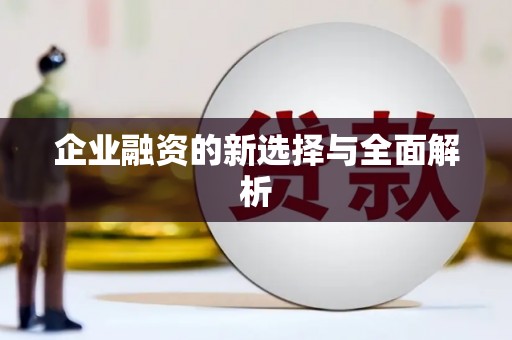 长城企业融资的新选择与全面解析