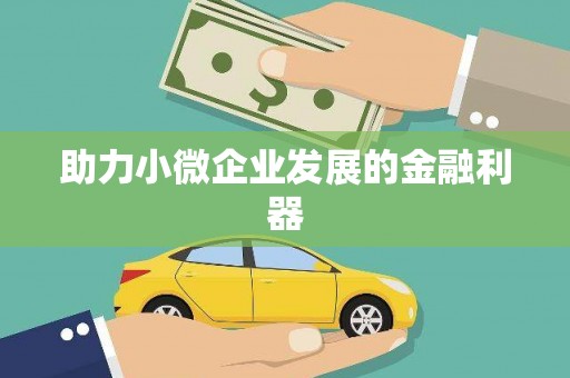 长城助力小微企业发展的金融利器