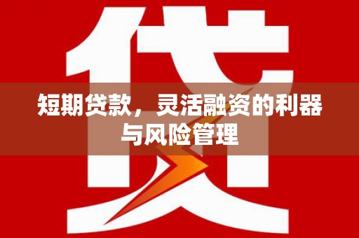 长城短期贷款，灵活融资的利器与风险管理